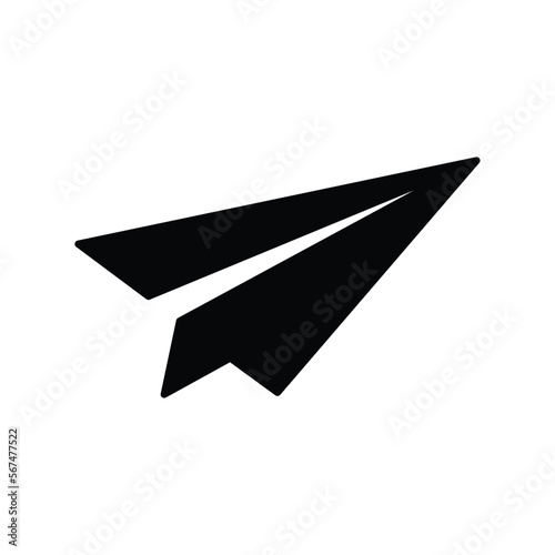  paper airplane - vector icon