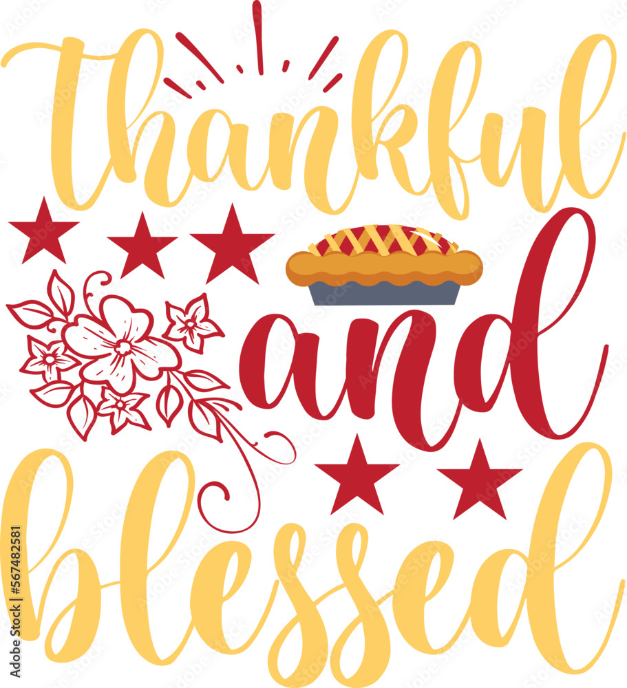 Obraz premium Thanksgiving Svg Designs-Sublimation Bundles