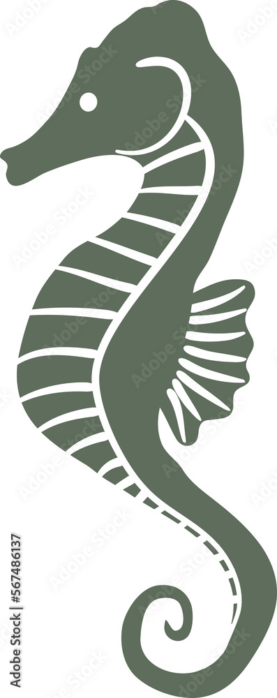 Fototapeta premium Seahorse icon