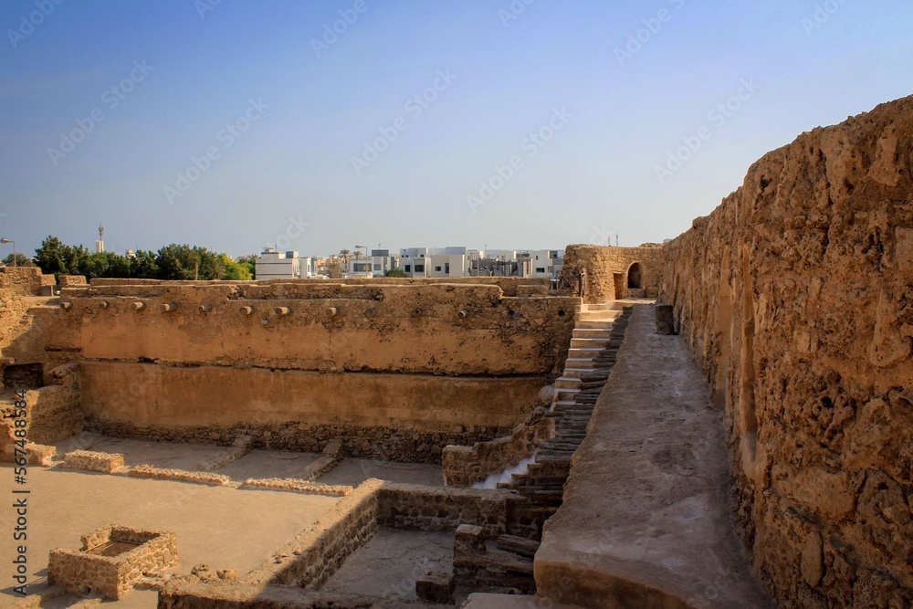 Arad fort view near Manama, Bahrain