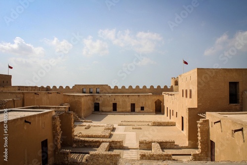 Sheikh Salman bin Ahmed Fort view in Riffa, Bahrain photo