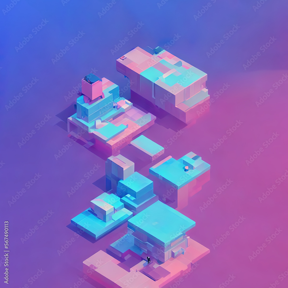 Cloud computing concept future.Generative AI Cloud computing concept future.Generative AI