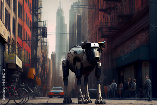 Roboter Hund - Generative Ai