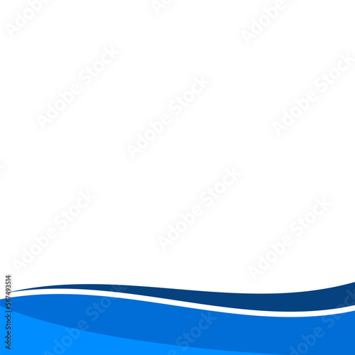 Wavy Footer