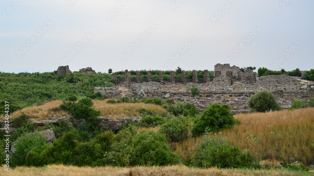Aspendos Ancient City - Antalya - TURKEY Aspendos Ancient City - Antalya - TURKEY