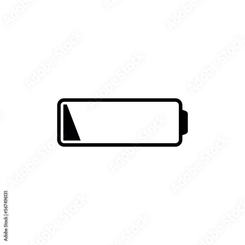 Battery Power Indicator Icon Vector