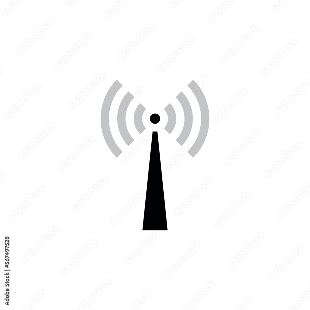 Phone Signal Wi-fi Indicator Icon Vector Phone Signal Wi-fi Indicator Icon Vector