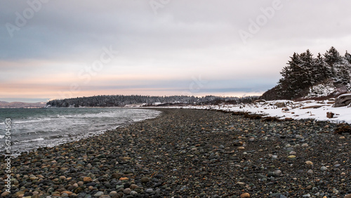 Winter Sunset, Whidbey Island, Washington
