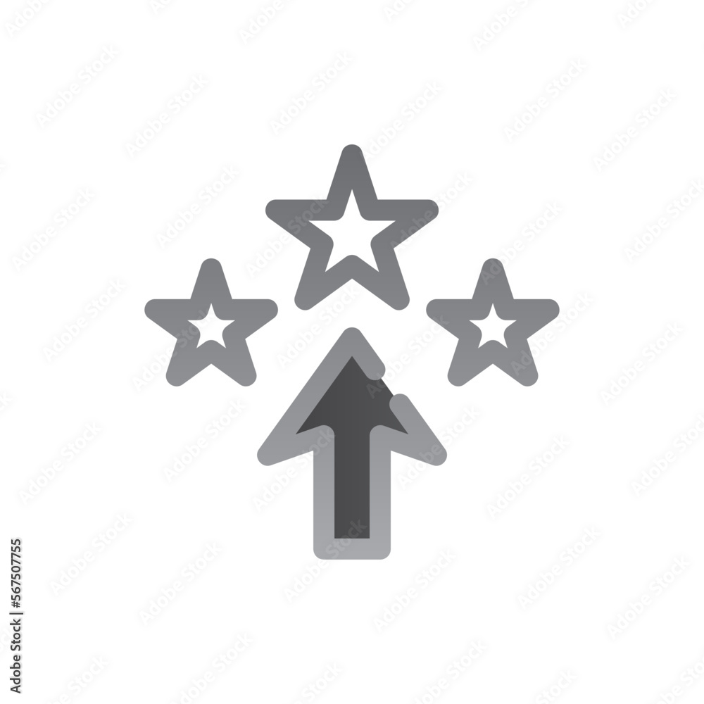 rating two tone gradient icon rating two tone gradient icon