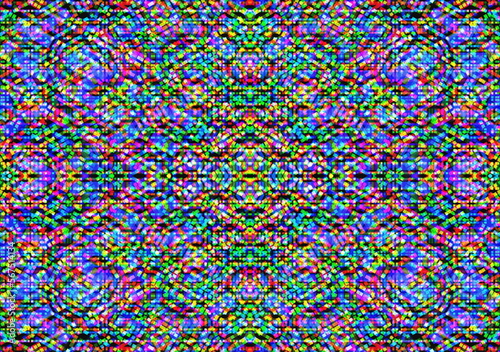 カラフルな抽象模様