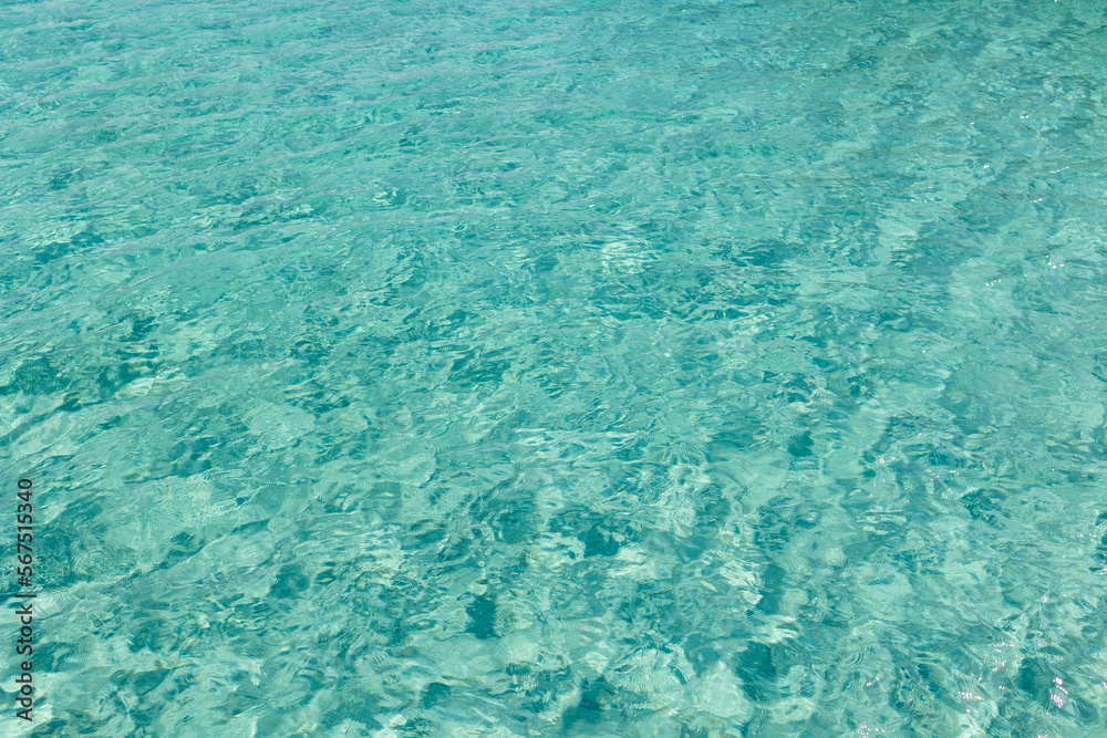 Teal turquoise clear ocean water Teal turquoise clear ocean water