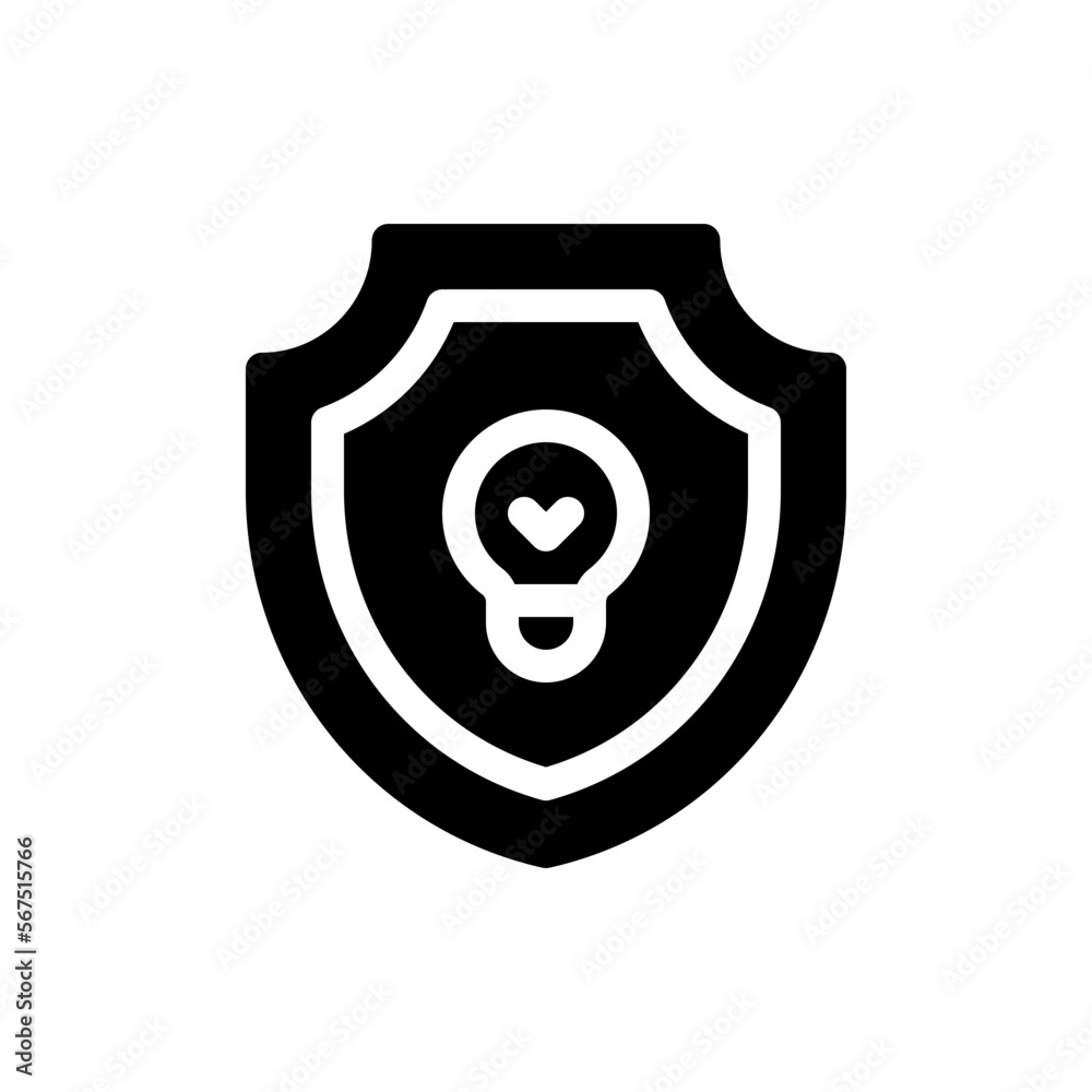 shield glyph icon
