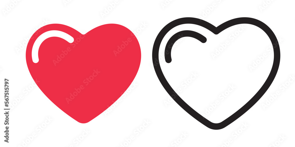 Heart heart collection, love symbol icon set illustrations, love symbol vector. Heart heart collection, love symbol icon set illustrations, love symbol vector.