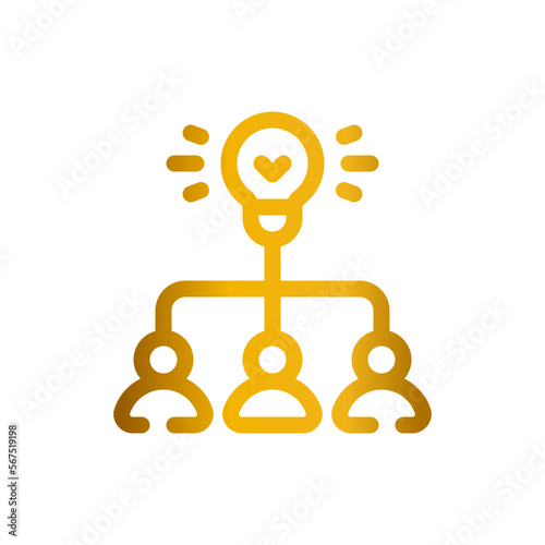 idea gradient icon