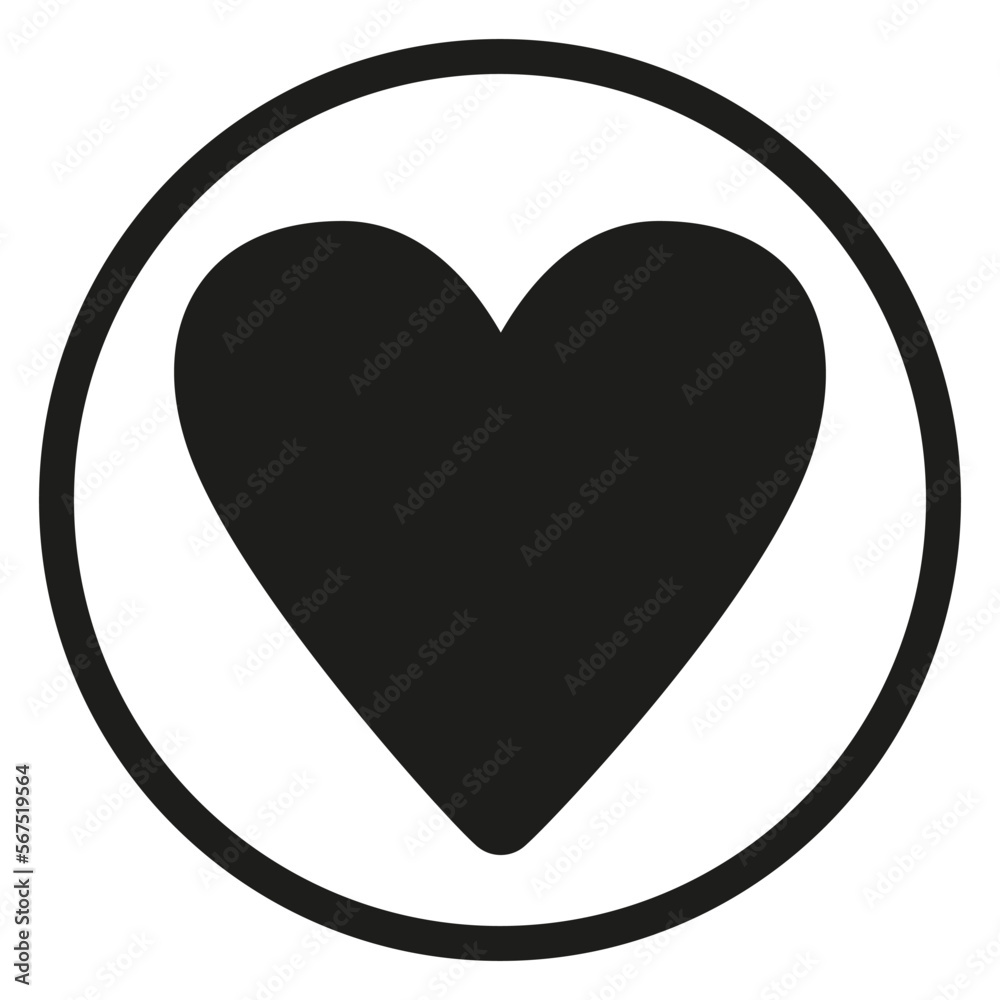 Heart icon. Isolated on white background. Love symbol. Vector EPS. Heart icon. Isolated on white background. Love symbol. Vector EPS.