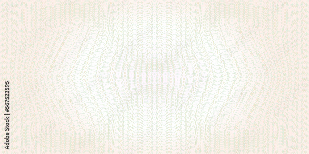 Сolored guilloche background with protection