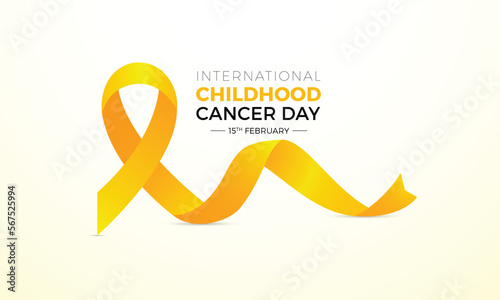 International Childhood Cancer Day (ICCD), Childhood Cancer day Banner photo