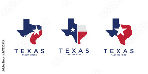 logo design texas simple modern