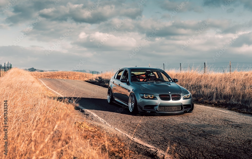 Yakima, WA, USA January 12, 2023 BMW E92 M3 parked foto de Stock ...