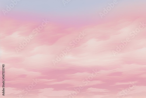 Pink Clouds in the Sky, Dawn Sky, Pastel Hues - Wallpaper, Background
