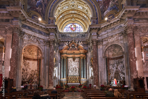 The baroque church of S. Agnese in Agone in Piazza Navona, Rome © Paolo
