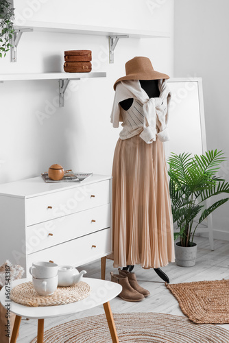 Interior of fashion designe...