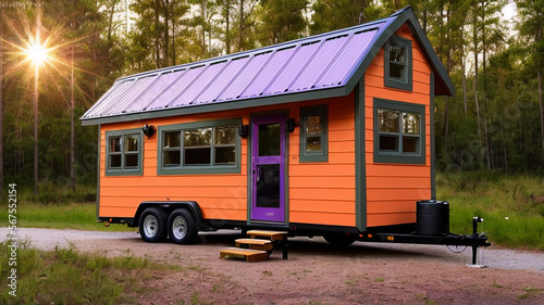 Tiny House on Wheels Design Concept