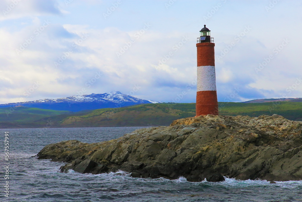 Les Eclaireurs Lighthouse of the end of the world, Ushuaia, Argentina
