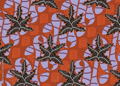 Batik Indonesian: is a technique of wax-resist dyeing applied to whole cloth, or cloth made using this technique originated from Indonesia.