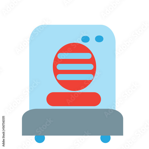 Air Cooler Flat Icon