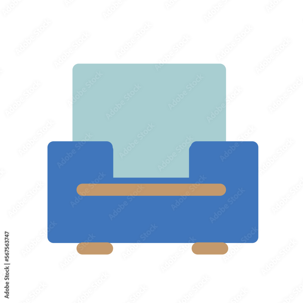 Sofa Flat Icon Sofa Flat Icon