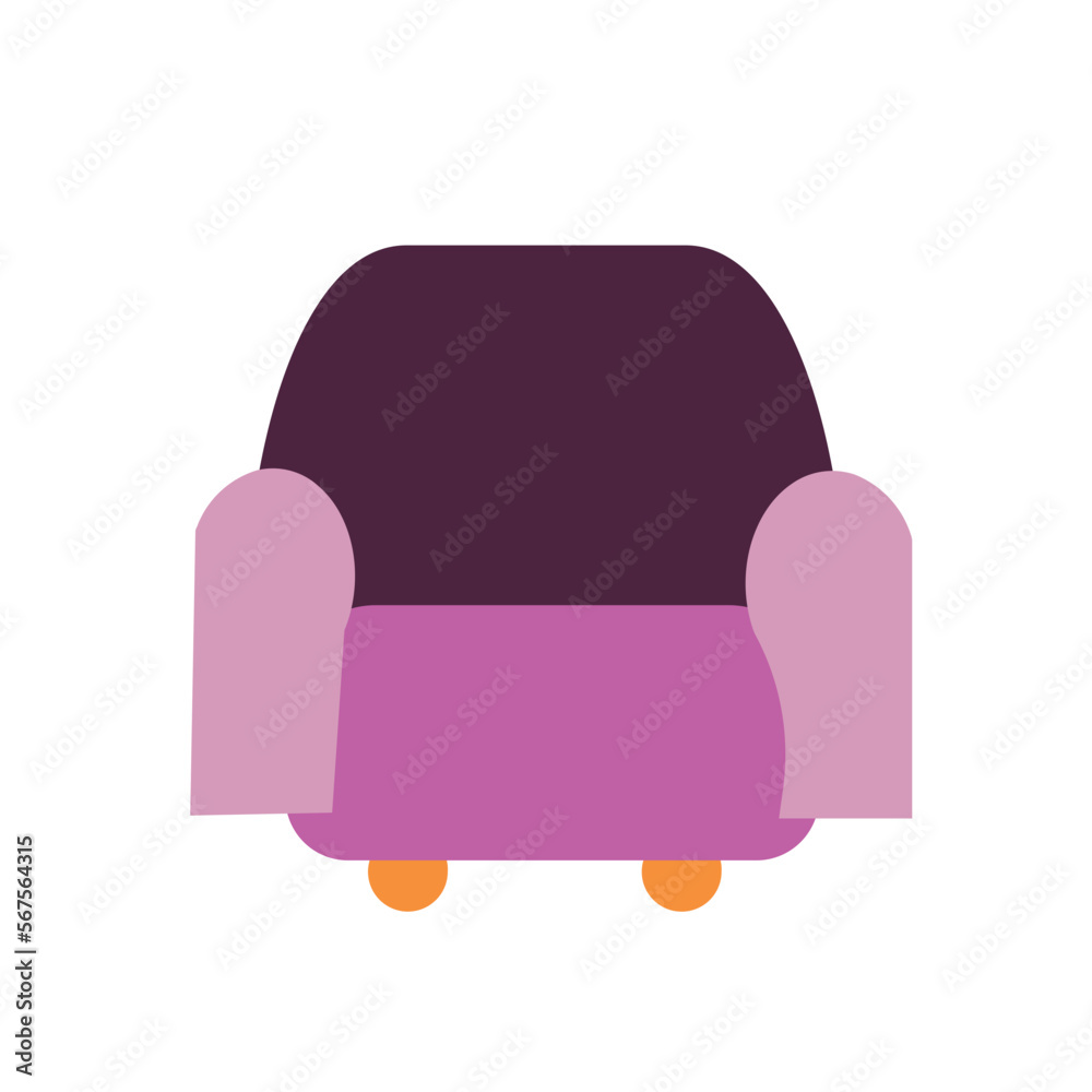 Lounge Flat Icon Lounge Flat Icon