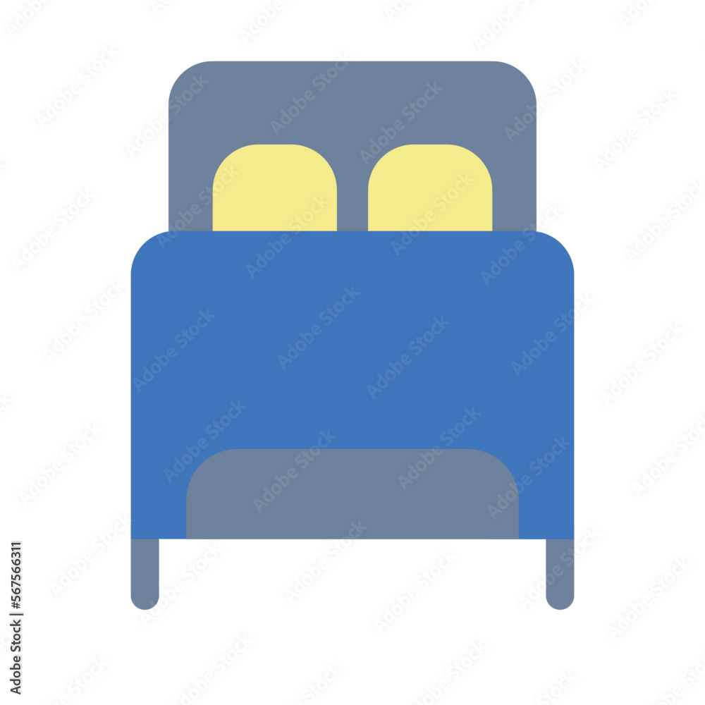 Bed Flat Icon Bed Flat Icon