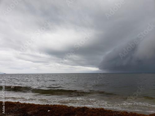 storm on the beach © Cecily