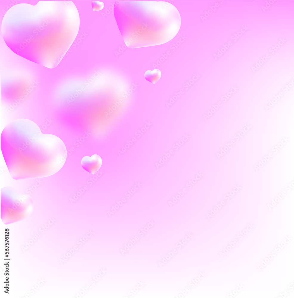Valentine day background illustration