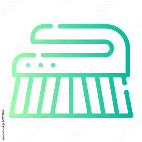 curtains gradient icon