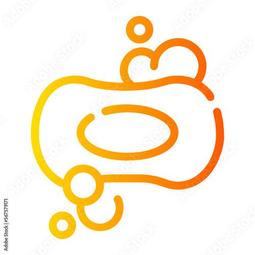 hand gradient icon