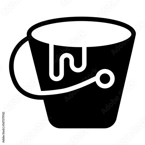 mouthwash glyph icon