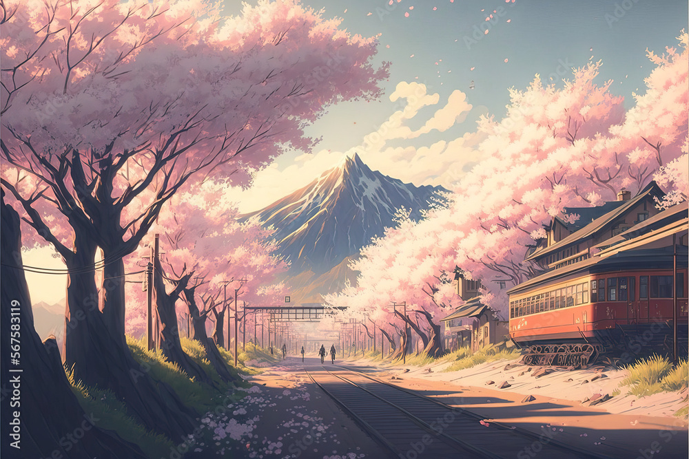 Anime Girl Cherry Blossom Pink Hair Honkai Impact 3rd Yae Sakura 4K  Wallpaper 4532