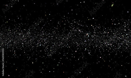 Cosmic starry background