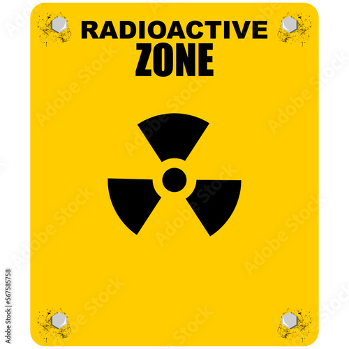 Radioactive Zone, board vector