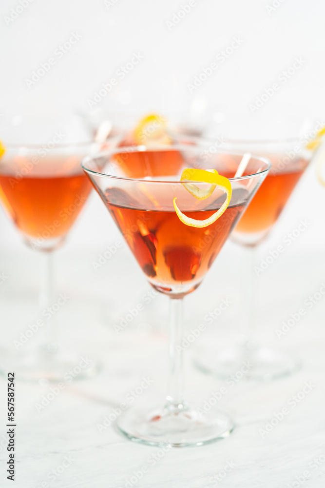 Fototapeta premium Cosmopolitan cocktail