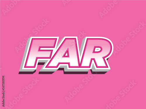 far logo word