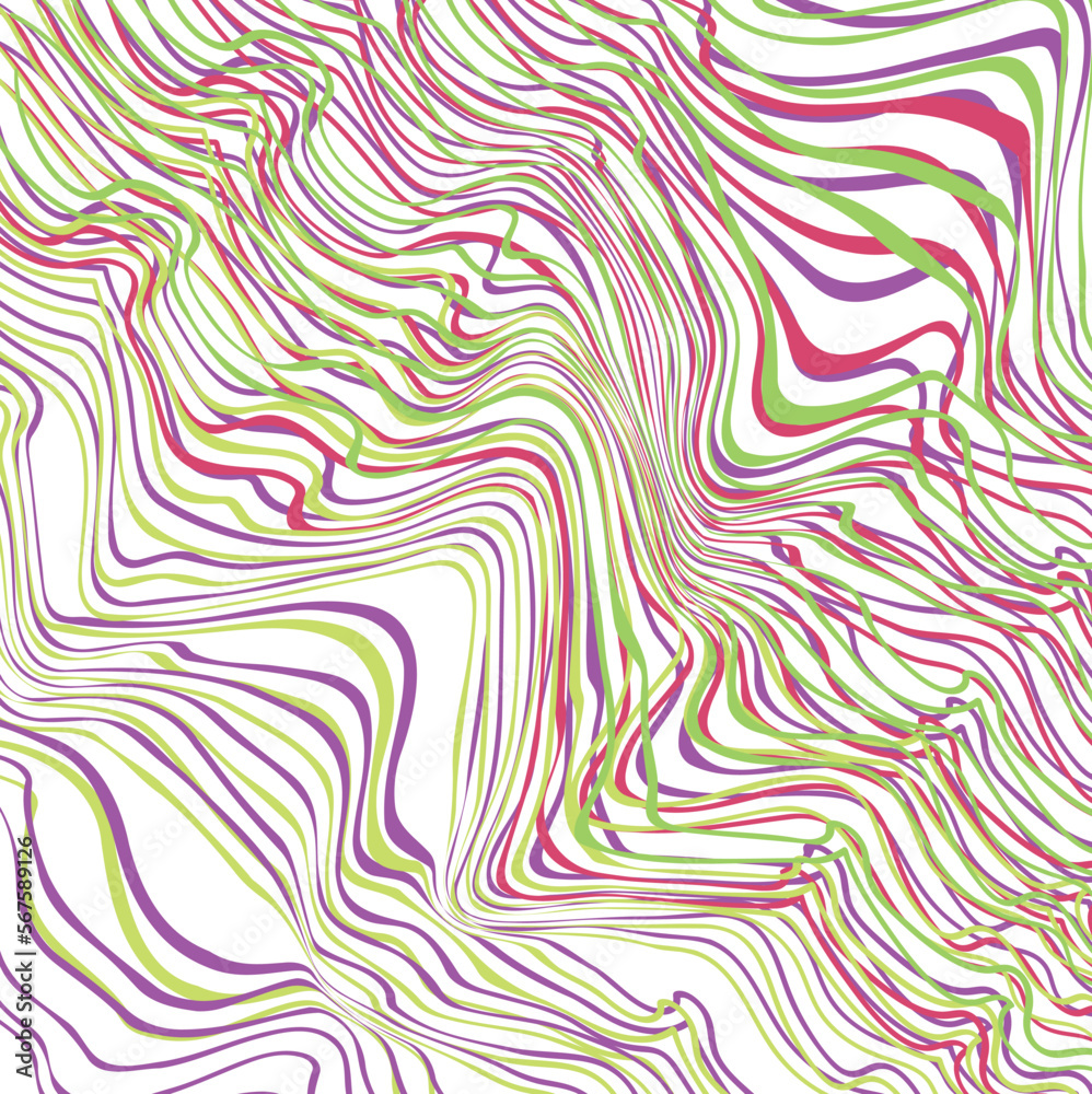 abstract background with curves lines