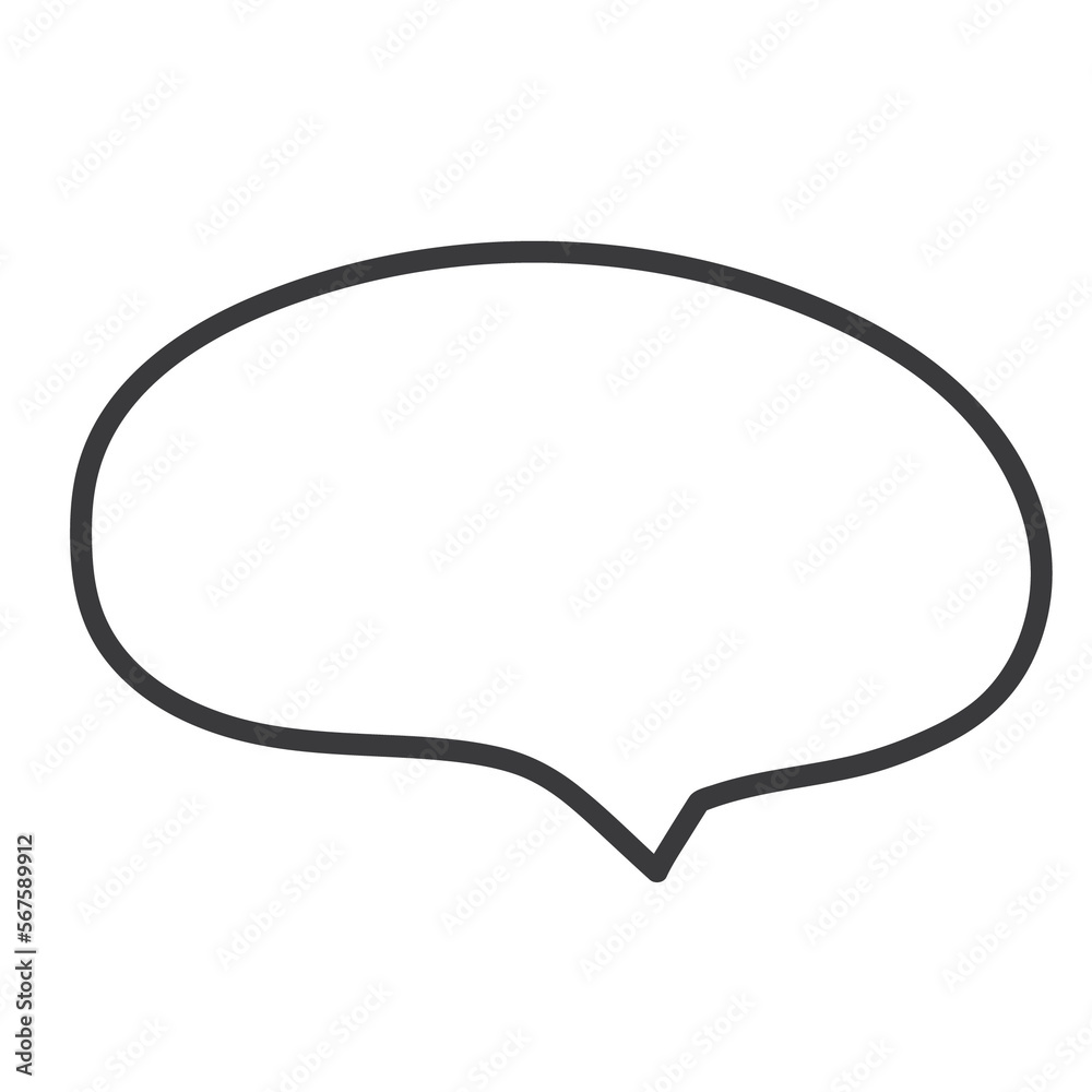 speech bubbles doodle massage outline element speech bubbles doodle massage outline element