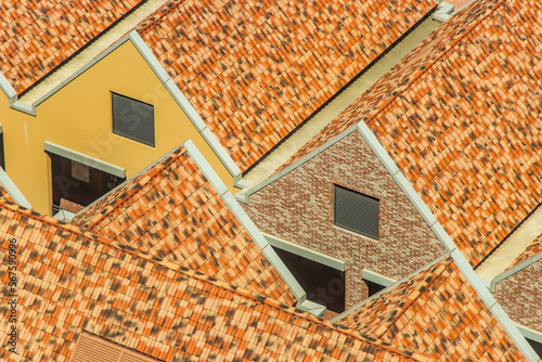 roof of the house