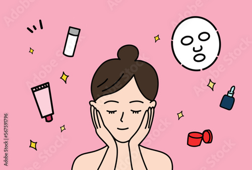 ご褒美をするスキンケア