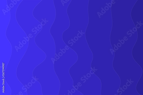Illustration blue geometric background. Liquid blue 3d color background design. Fluid shapes composition