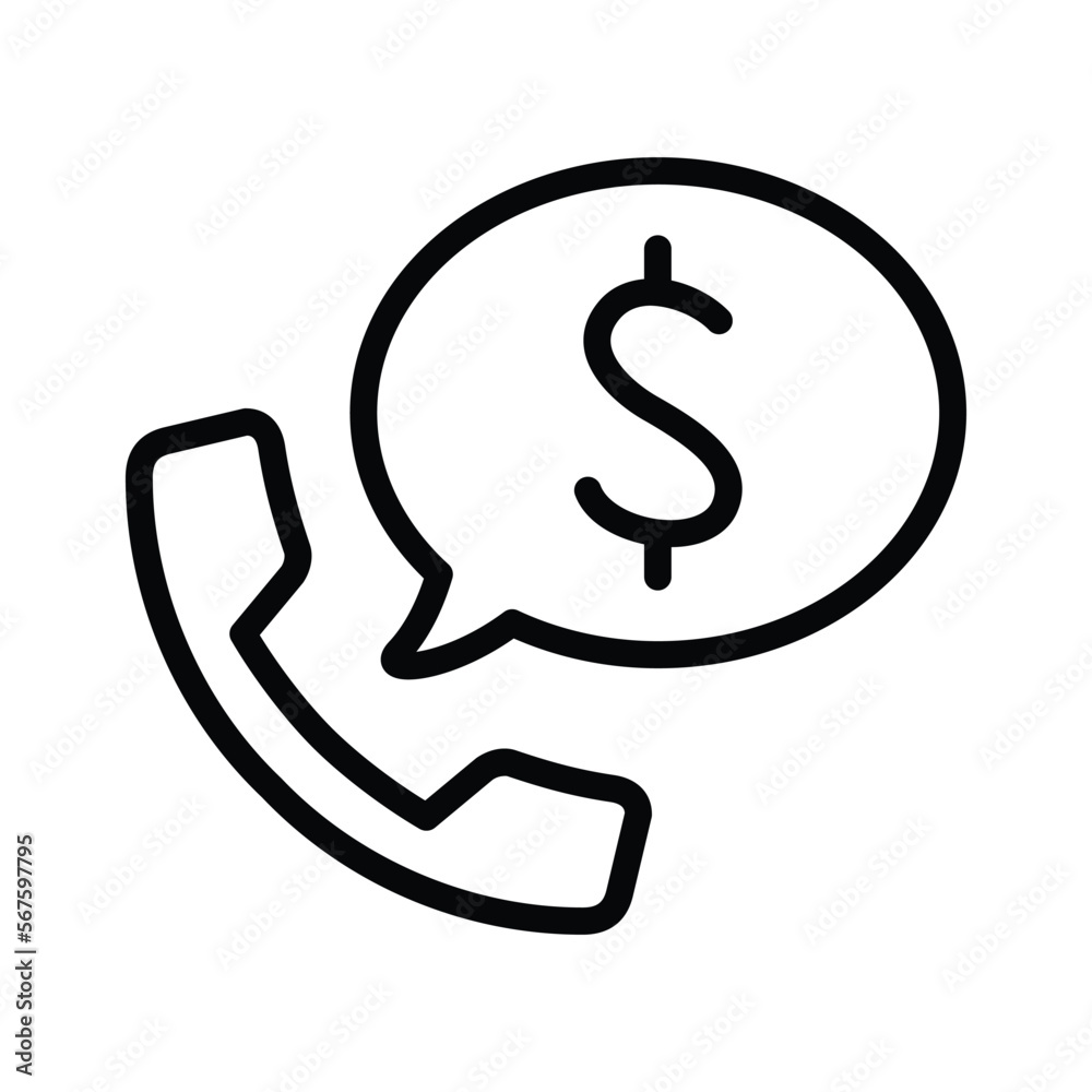 Telesales icon vector graphic illustration Telesales icon vector graphic illustration