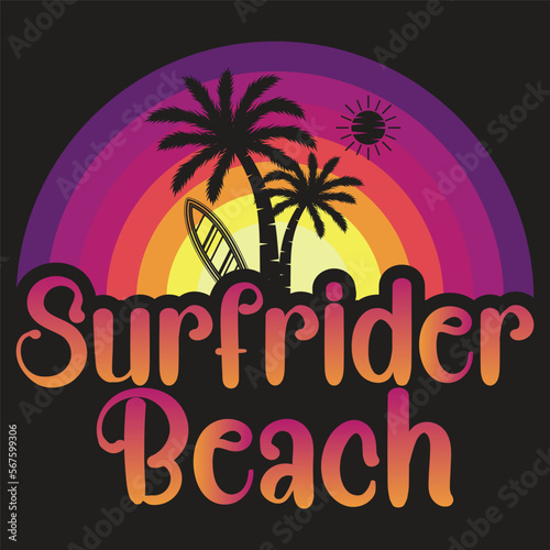 Summer vector T-shirt Design